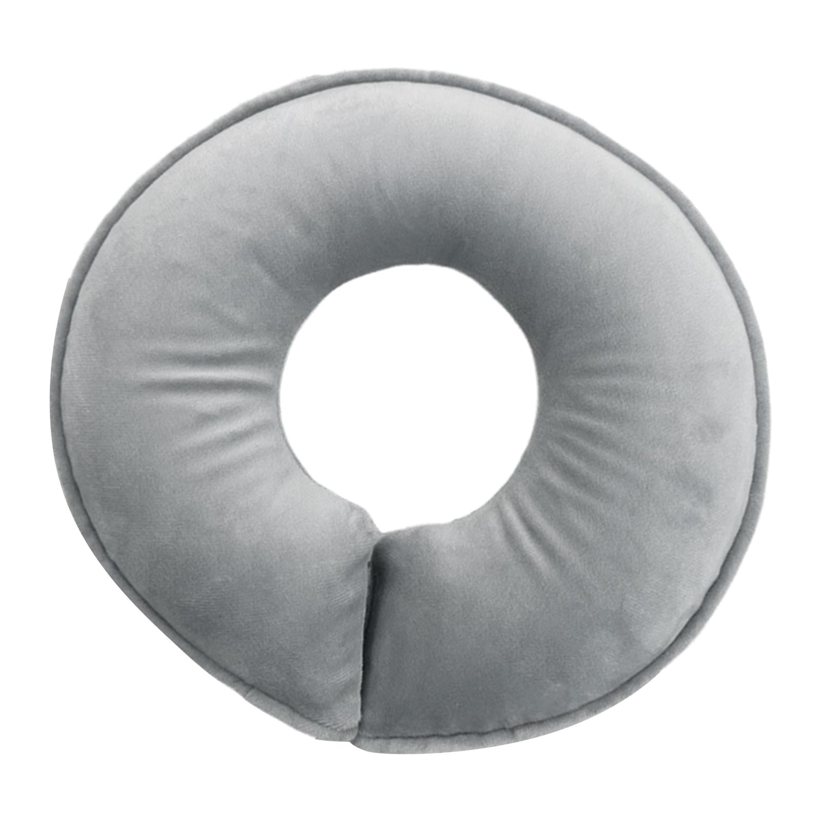 Magideal - Almohada De Masaje Boca Abajo, Almohada De Masaje Para Salón, Reposacabezas Portátil Y Cómodo Para Cama De Masaje, Soporte Facial Para Oficina De Saló Gris Claro