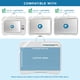thumbnail image 3 of Lap Desk LapGear Designer Gray Damask para ordenadores portátiles de 15,6 pulgadas, 3 of 6