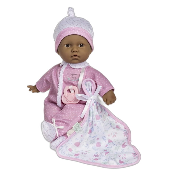 Muñeca JC Toys La Baby Hispanic de 28 cm con atuendo y accesorios