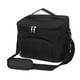 thumbnail image 3 of Fiambrera Portátil Con Bolsillo Frontal, Bolsa Térmica Para Comida Fría Y Caliente, Bolso De Mano Para Playa, Color Negro, 3 of 5