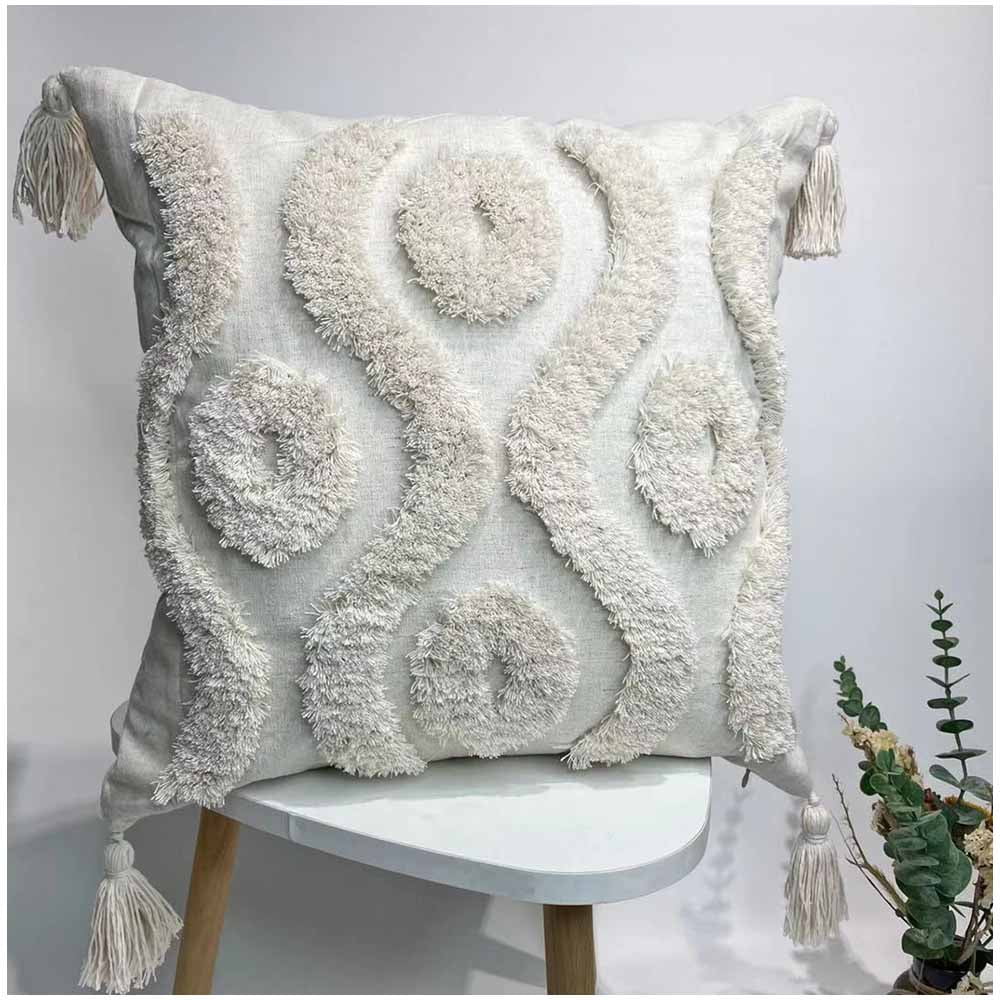 Genérico - Pack De Fundas De Cojin Decorativa Diseño Boho 45x45 Cm-13