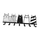 thumbnail image 3 of Perchero De Pared De Metal Con Forma De Gato Negro, Para Guardar Llaves Y Bolsos En La Entrada., 3 of 5
