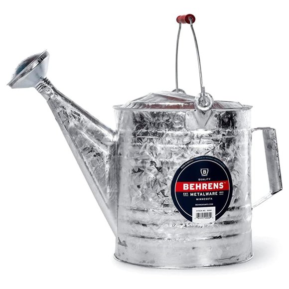 Regadera Behrens de Acero Galvanizado Resistente a la Intemperie 50 cm