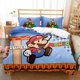 thumbnail image 1 of Ma-rio 3 Pcs Comforter Set with 2 Pillowcases,Mari-o Bedding Set Sheet Set for Kids Adults,All Season Lightweight, 1 of 5