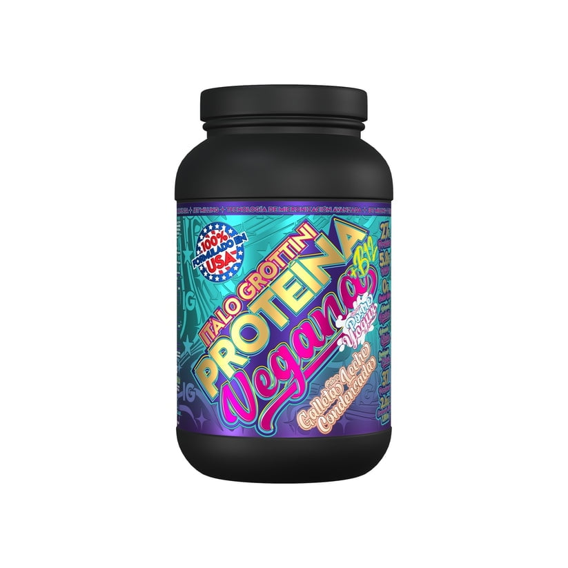 Italo Grottini - Proteina Vegana 2.6libras 37sv Galleta Leche Condensada -