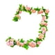 thumbnail image 2 of Guirnalda Flores Artificiales Vides Rosa, 2 of 3