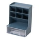thumbnail image 5 of Portalápices Organizador de Escritorio Suministros de Papelería Accesorios de Escritorio Soporte para Brochas de Maquillaje Organización de Portalápic Azul, 5 of 5