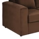 thumbnail image 3 of Sofa Kendy 3c Felpa 30 Chocolate, 3 of 6