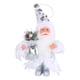 thumbnail image 2 of Decoración Colgante Papá Noel Sombrero Lentejuelas Blanco, 2 of 3