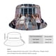 thumbnail image 2 of Arkadaslar Sombrero bucket para adultos, gorra de protección solar, sombrero de pescador plegable para viajes al aire libre, pesca y actividades de verano, 2 of 6