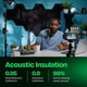 thumbnail image 3 of Acoustic Panels Ekkogo, paquete de 12 paneles de pared insonorizados, color negro, 3 of 6