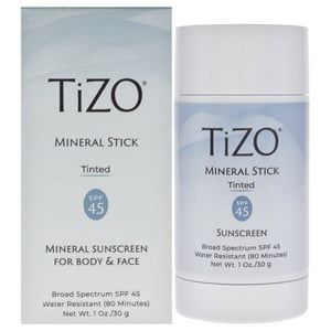 Tizo - Barra Mineral Teñida Spf De Para Mujer - Protector Solar