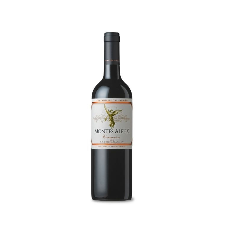 Vino Tinto Montes Alpha Carmenere Botella