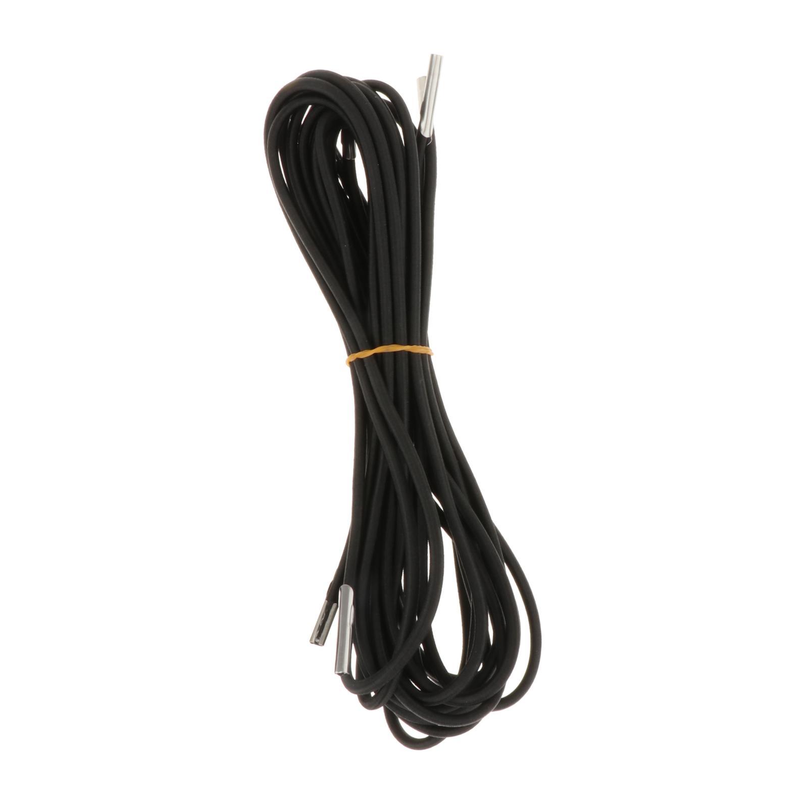 Magideal - 4 Uds. Cable De Repuesto Para Silla, Cables De Reparación Para Silla, Cable Reclinable, Cables De Repuesto Para Silla Bungee, Silla De Patio Trasero Negro