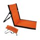 thumbnail image 4 of Silla De Piso Con Respaldo Silla De Camping Portátil Para Césped Pesca Senderismo 38 Cm X 68 Cm X 40 Cm Naranja, 4 of 5