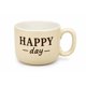 thumbnail image 3 of Set 6 Tazas Café Capuchino Té Con Platillo 250ml - Happy day, 3 of 4