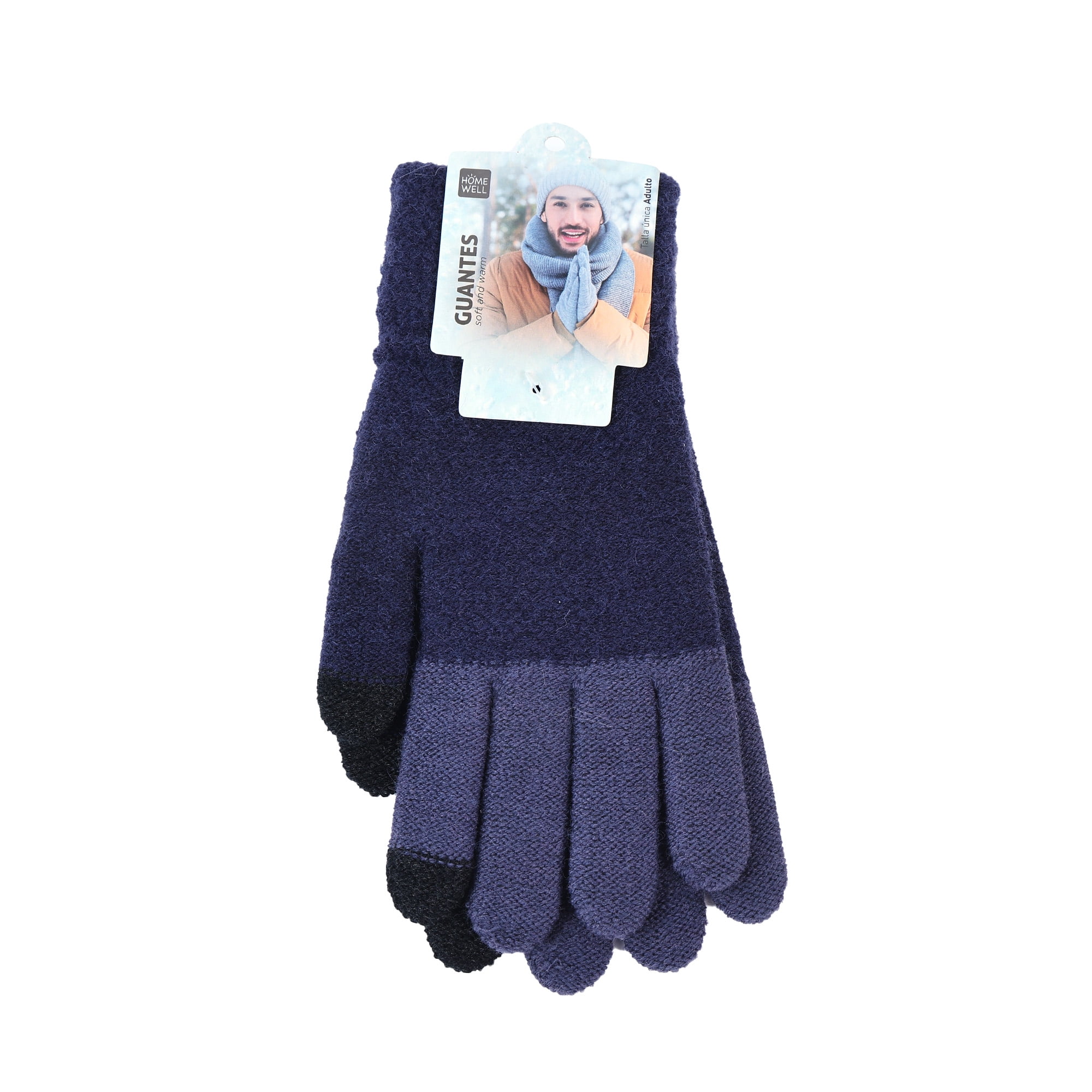 Homewell - Guantes Adultos Azul 21cm
