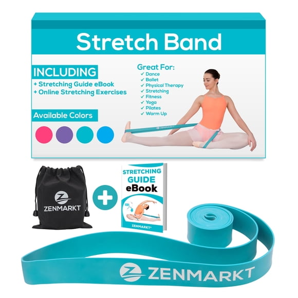 Banda elástica Zenmarkt 20-40 lb para entrenamiento de flexibilidad