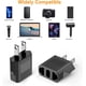 thumbnail image 5 of Adaptador de enchufe de viaje de Europa a América/Canadá, paquete de 5, convertidor de enchufe de viaje europeo, adaptador de enchufe de viaje universal, adaptador de enchufe de alimentación de Europa, 5 of 7