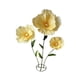 thumbnail image 3 of Flores Gigantes Para Decoración De Bodas Con Base De Pie Para Fiestas De Cumpleaños De Color Amarillo Claro, 3 of 5