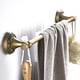 thumbnail image 3 of Set de accesorios de baño BATHSIR de latón envejecido, 4 piezas, 3 of 8