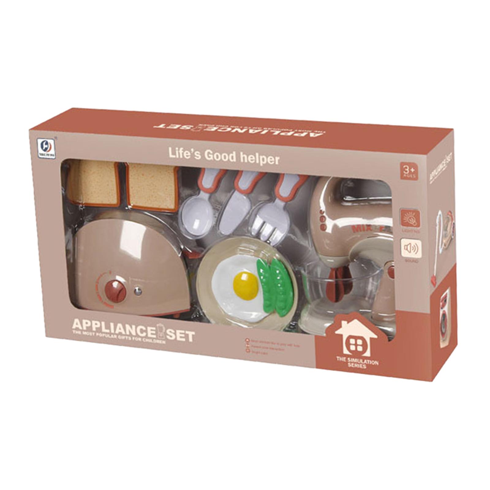 Magideal - Electrodomésticos De Cocina, Juguetes De Cocina De Imitación, Juego Interactivo Para Niños, Juego De Accesorios De Cocina Para Mayores De 3 Años, Fest Estilo B