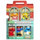 thumbnail image 1 of Juguete de amigos del barrio de Sesame Street con 5 figuras de 8 cm, 1 of 2