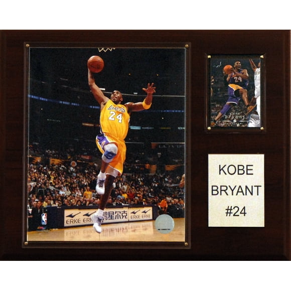 Placa C&I Collectables NBA Kobe Bryant Los Angeles Lakers