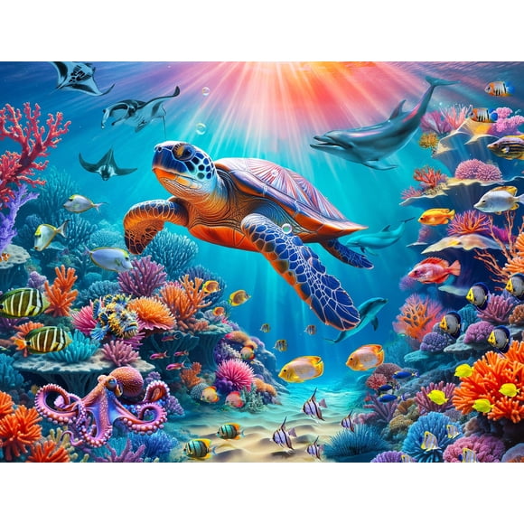 Rompecabezas Springbok Coral Reefs 1000 piezas para adultos