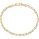 thumbnail image 1 of Pulsera PAVOI con baño de oro de 14 quilates, 3,6 mm, 7,5 pulgadas, 1 of 3