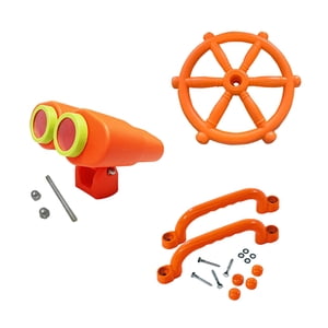 Bothyi - Accesorios De Juegos Para Niños Volante Pirata Para Casa De Juegos De Patio Trasero Con Asa