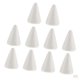 thumbnail image 5 of 30pcs Forma De Cono Blanco Forma De Espuma De Poliestireno Ornamento Para Decoración De Fiesta DIY Kid Craft, 5 of 6