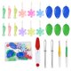 thumbnail image 1 of Enhebradores De Agujas, Guía De Enhebrado De Bucle De Alambre De Color DIY, Azul, Verde, Rojo, 1 of 5