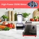 thumbnail image 5 of Rallador de queso eléctrico TTak HOUSEWARE 250 W con 5 cuchillas 250 ml, 5 of 8