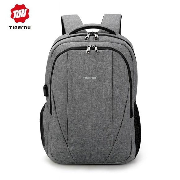 Mochila Tigernu Ejecutiva T-B3399 Gris 15.6"