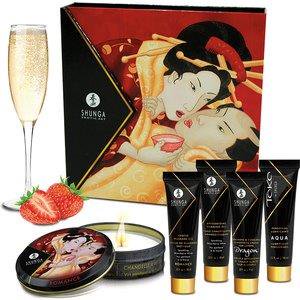 Secretos De Amor - Kit Secretos De La Geisha Frutilla Shunga