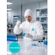 thumbnail image 3 of Traje Hazmat Andes Safety Pequeño Descartable para Laboratorio, 3 of 6
