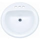 thumbnail image 2 of Lavabo de baño ProFlo PF194R Rockaway 19 circular blanco, 2 of 3
