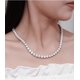 thumbnail image 5 of Collar de Tenis de Moissanita 56cttw-90cttw para Mujer Hombres Piedra Principal 1Uds Color D VVS1 Cadena de Diamantes de Plata de Ley Collar con Certificado de Autenticidad GRA, 5 of 8
