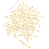 Ioensy - 100 Uds. Tees De Golf De Madera A Granel Para Entrenamiento De Golf De Jugador De Campo De Prácticas En El Patio Trasero 83Mm