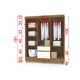 thumbnail image 4 of Clóset Ideal 6 Puertas 2 Cajones Champagne, 4 of 4