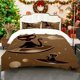 thumbnail image 1 of Set Flying Saucer Black Cat UFO Black Cat Printed Duvet Cover Set Bedding Set Duvet Cover And Pillowcases Soft And Comfortable Very Suitable for Home Bedroom Gu, 1 of 1
