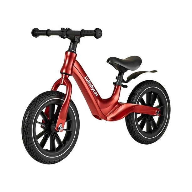 Bicicleta De Equilibrio 3-8 Años Aro 14 Roja LuBabycas