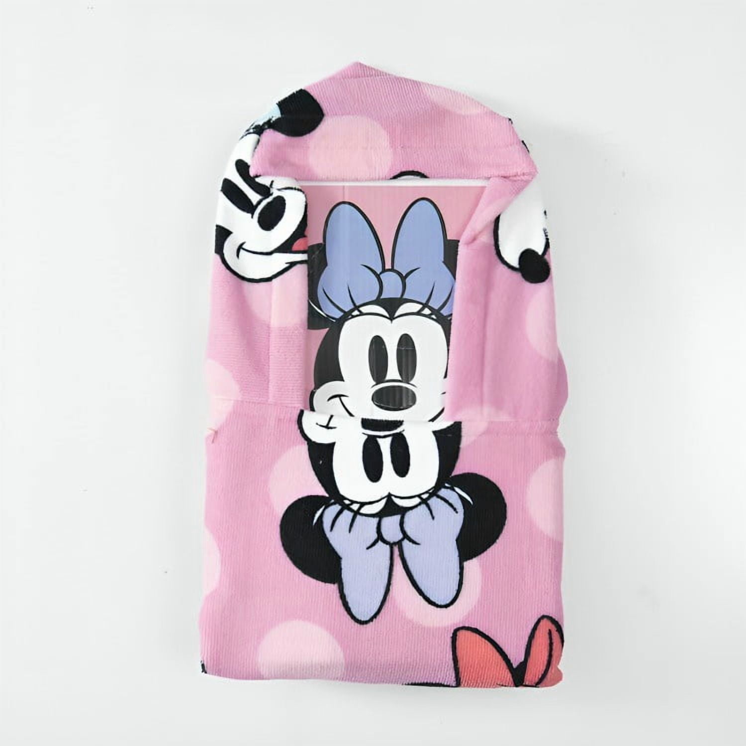 Mashini - Toalla De Playa Con Capucha Minnie Faces