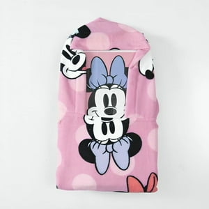 Mashini - Toalla De Playa Con Capucha Minnie Faces