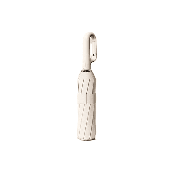 Paraguas Automático Antivendaval 10 Huesos Colgable Beige