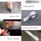 thumbnail image 3 of Adhesivo Cinta Tapagotera Techo Tubería Impermeable 75mmx5m, 3 of 4