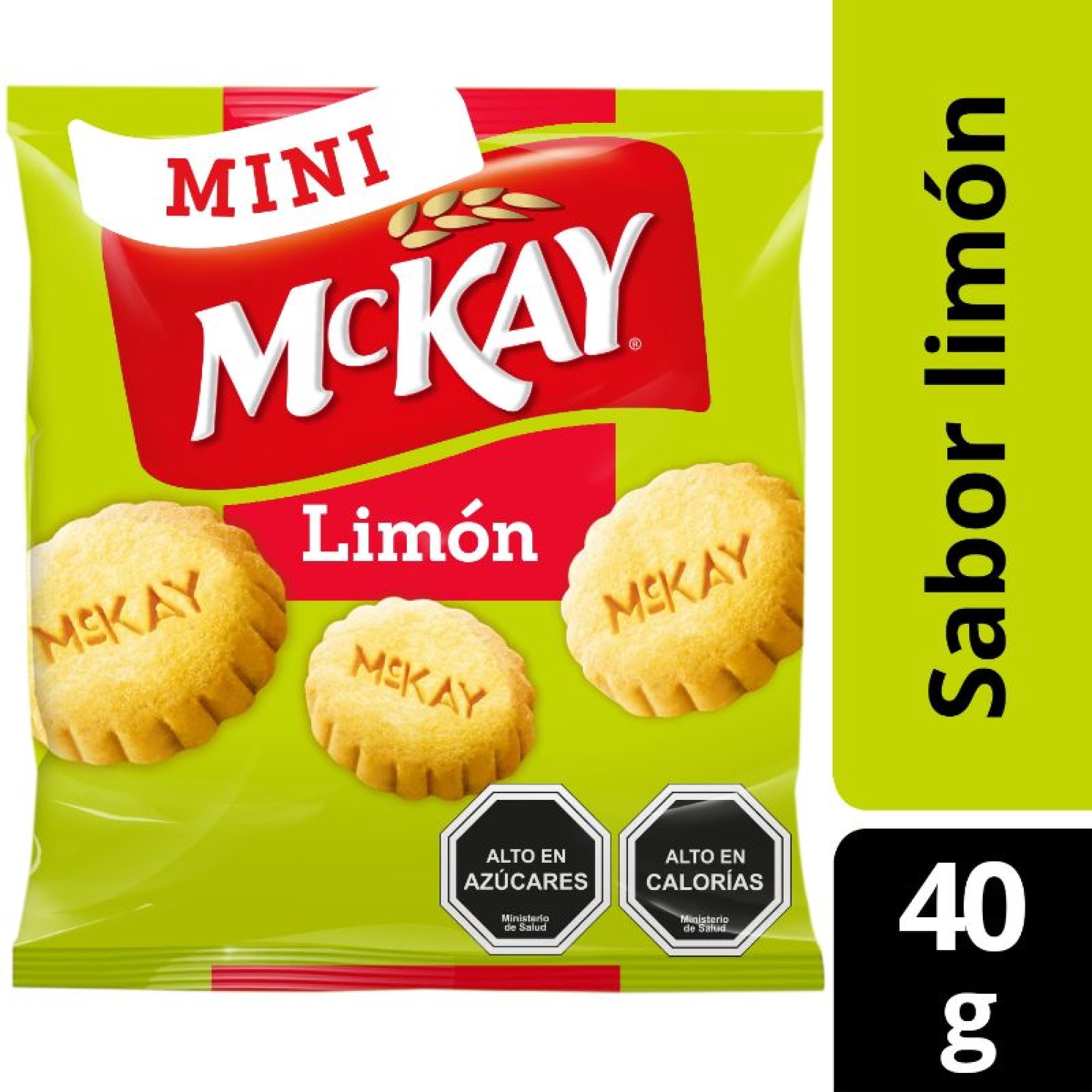 Galleta Mini Limón Bolsa 40 g Mckay
