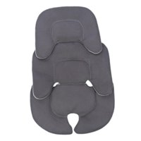 Magideal - Forro De Asiento Engrosado, Tapete Cómodo, Tapete Suave Para Cochecito, Cojín De Asiento, Cojín Para Cochecito De Bebé, Cochecito, Cochecito De Automó Gris