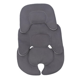 Magideal - Forro De Asiento Engrosado, Tapete Cómodo, Tapete Suave Para Cochecito, Cojín De Asiento, Cojín Para Cochecito De Bebé, Cochecito, Cochecito De Automó Gris